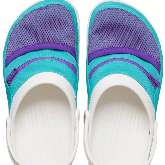 CROCS Other - BNWT Crocs with zipper and pocket